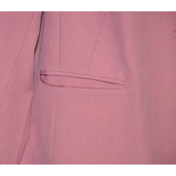 Lane Bryant Womens Size 16 Dusty Rose The Bryant Blazer Work Travel One Button - Picture 4 of 12
